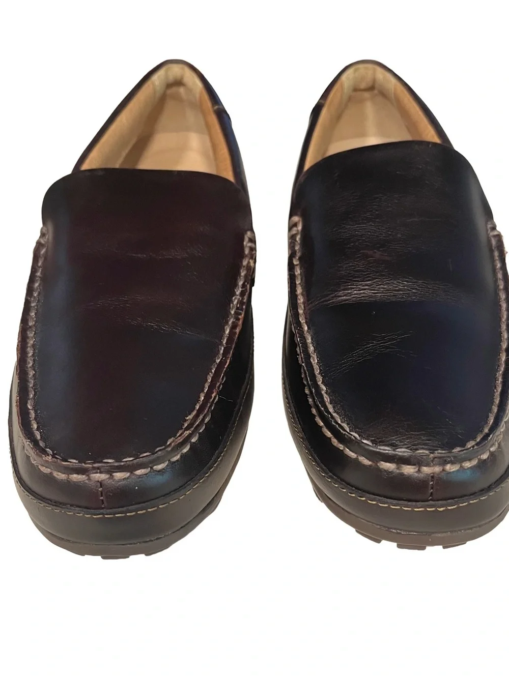 NEW Sperry TopSider Mens Sz 9.5 Hampden Venetian Dark Brown Leather Loafer